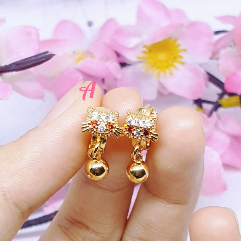 Anting anak hello Kitty bisa buat bayi ♡GOTEN-16♡