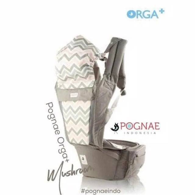 Hipseat Baby Carrier / Gendongan Bayi Pognae Orga Plus