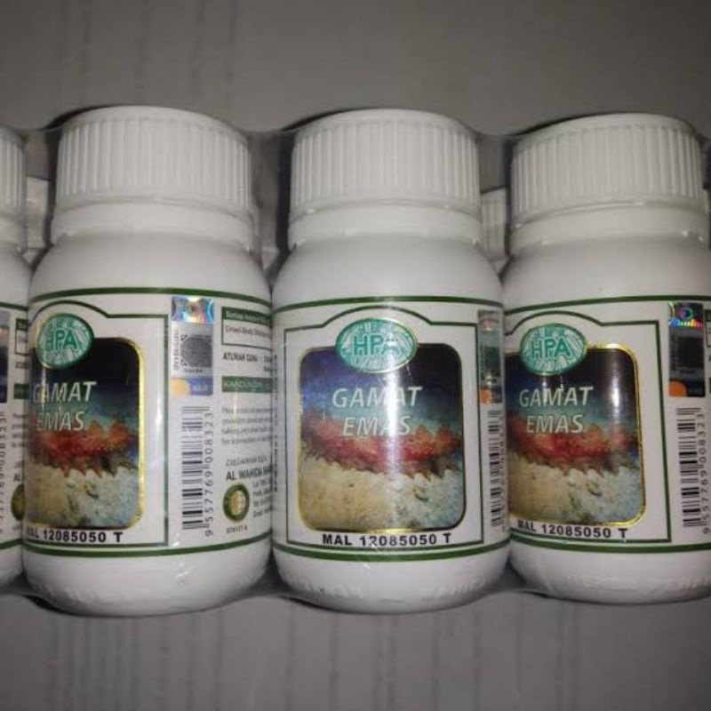Kapsul Gamat Emas Malaysia Hpa