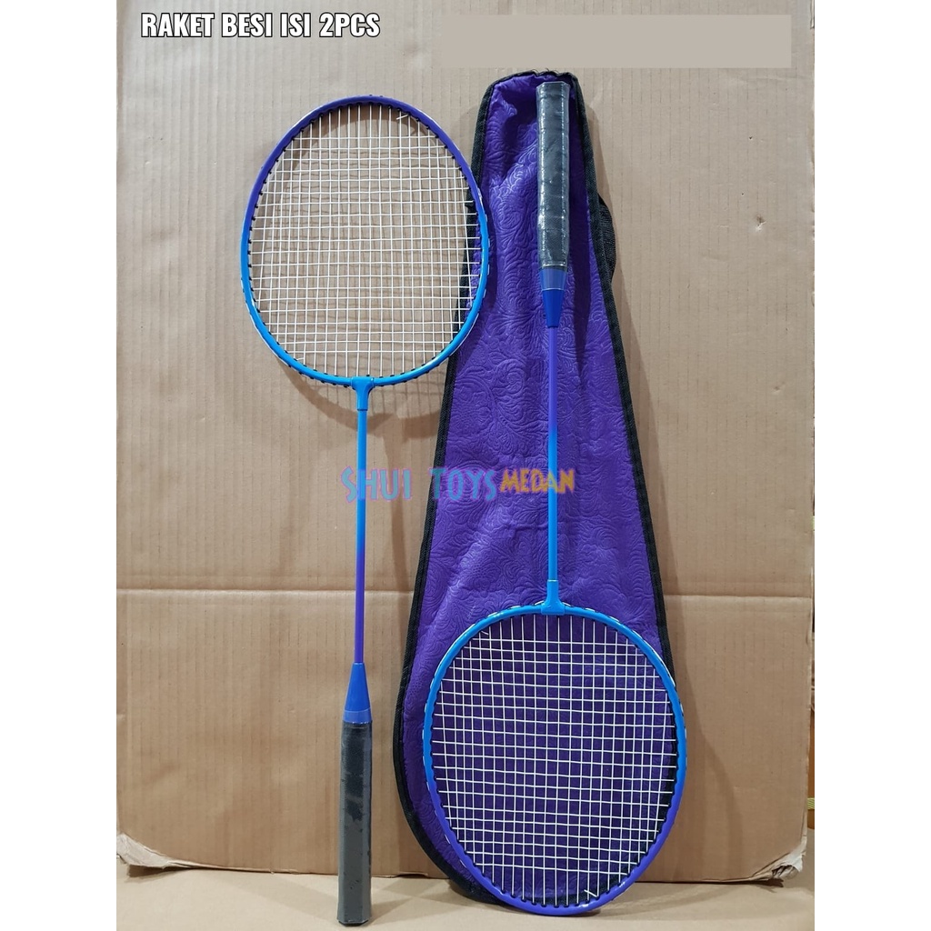 RAKET BADMINTON ISI 2 / RAKET BULUTANGKIS ANAK ISI 2PCS