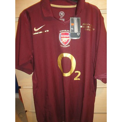 Arsenal Jersey Original Season 2006