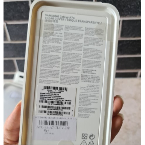 CLEAR COVER GALAXY A7 2016 -ORIGINAL SEIN