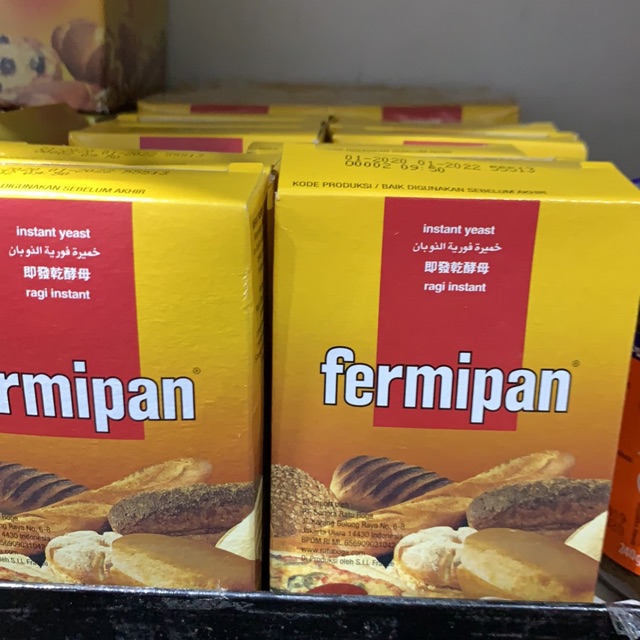 

Fermipan 4x11gr sachet ragi instant