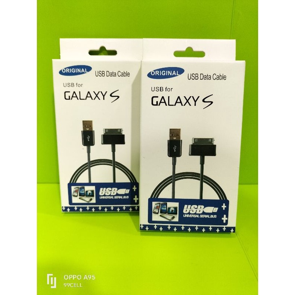 Kabel Data Charger Untuk Tablet Samsung Galaxy Tab GT P1000 SGH I987 SCH I900 SPH