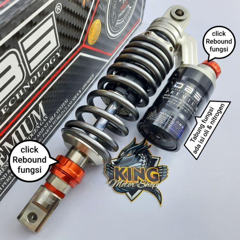Shockbreaker tabung MIO - XEON - BEAT - SCOOPY - VARIO Shock DBS 677 PREMIUM