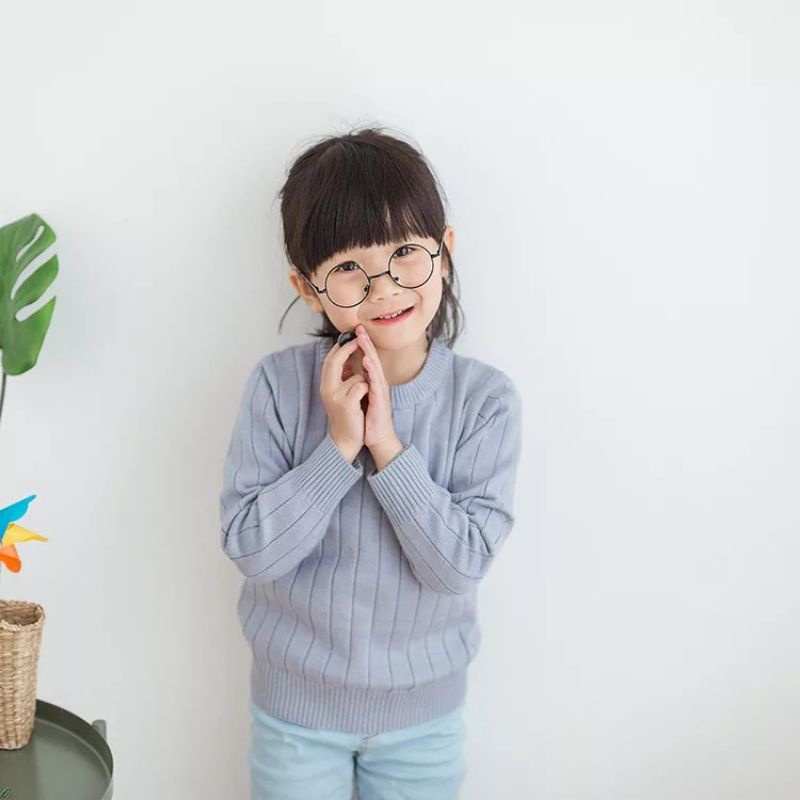 SWEATER RAJUT ANAK ATASAN RAJUT ANAK SWEATER ANAK PEREMPUAN SWITER RAJUT ANAK PEREMPUAN CHIKA