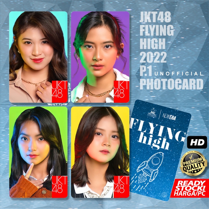 Fanmade Photocard JKT48 Flying High Part 1 Kartu Koleksi Photo Card