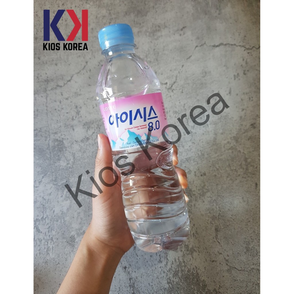 Lotte ICIS 8.0 Natural Mineral Water 500ml - Air Putih Korea - Air Mineral