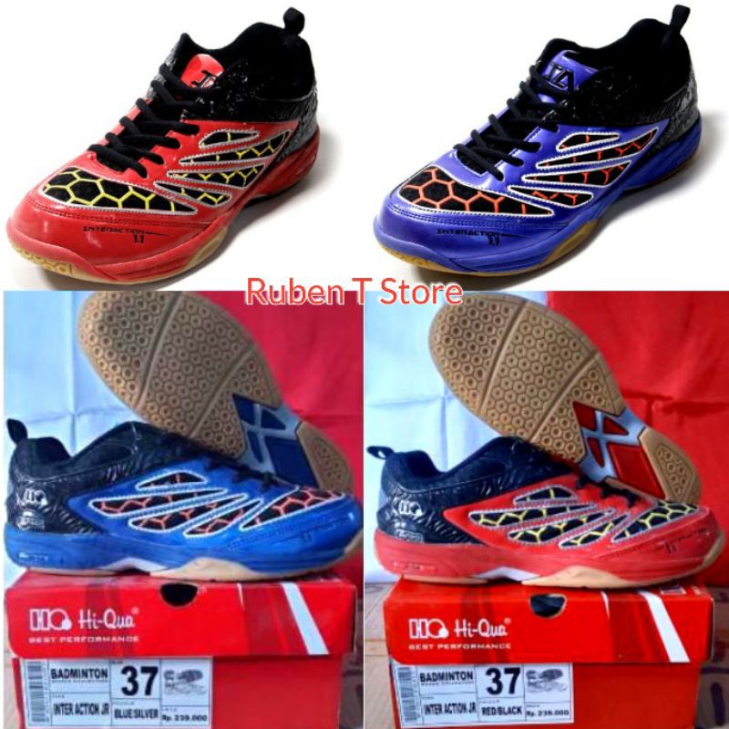 Sepatu Badminton Hi Qua ori Clearance Sale no.37