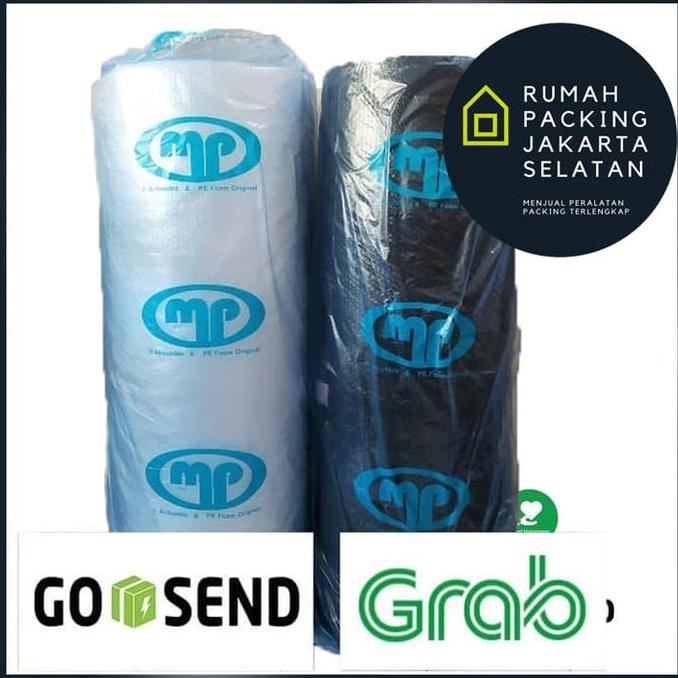 

Bubble Wrap Hitam Merk Mulia Pack 1,25M X 50M Genggameratjyky
