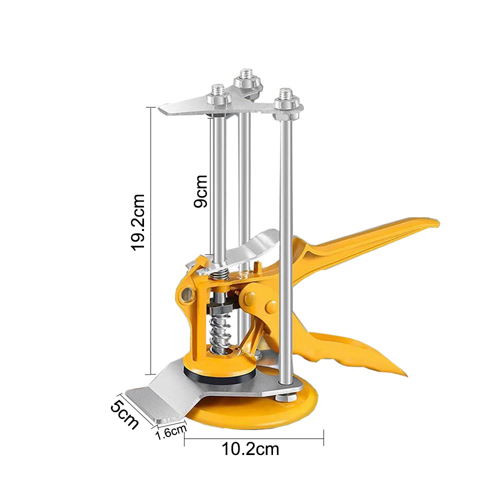Alat Dongkrak Pengukur Penyangga Tinggi Keramik Dinding Ubin 3 Pilar Multifungsi-3 Pilar G-03