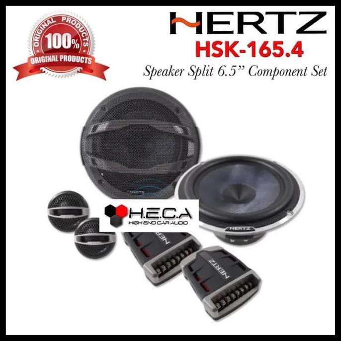 Hertz Hsk-165.4 Speaker Pintu Split 6.5 Inch Audio Mobil
