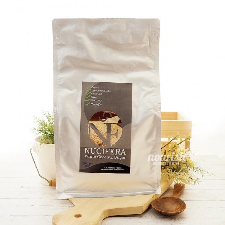 Nucifera, Organic White Coconut Sugar 1kg