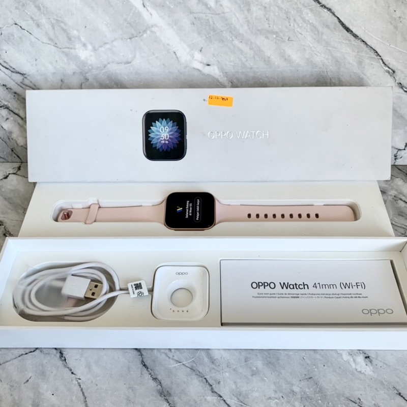 OPPO Watch 41mm Pink Gold Smartwatch Bekas - Fullset Resmi - second
