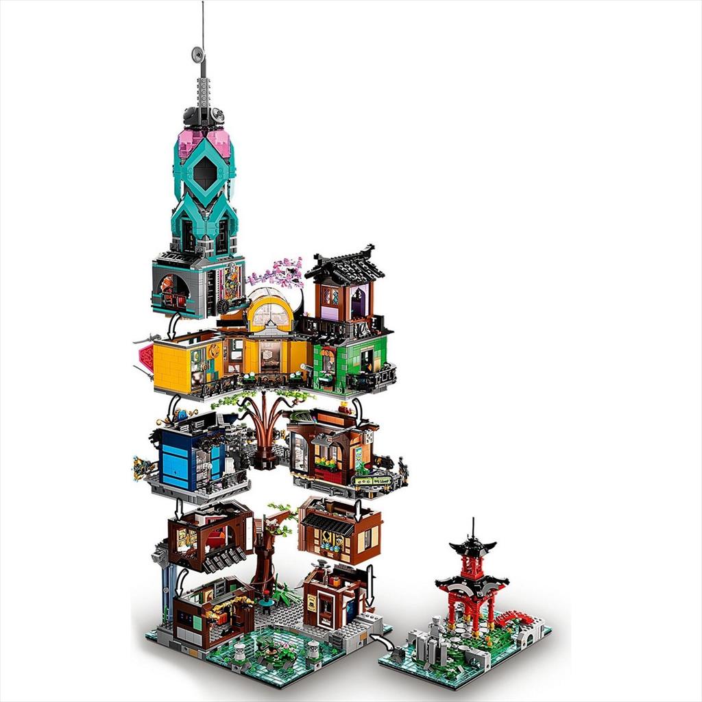 LEGO Exclusive 71741 Ninjago City Gardens