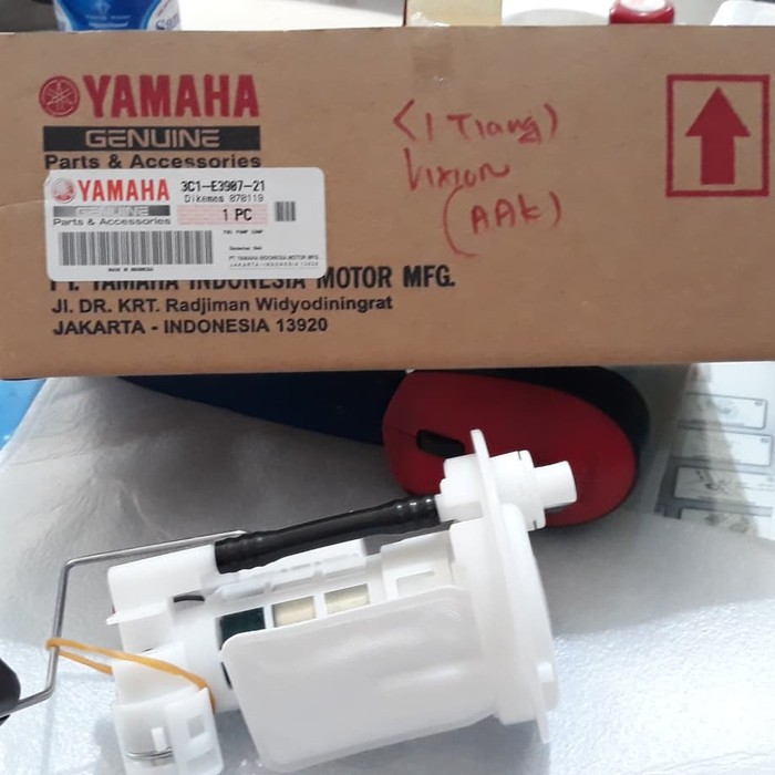 Pompa Bensin Fuel Pump Assy - Vixion seri 2 Asli Yamaha 3C1-E3907-21