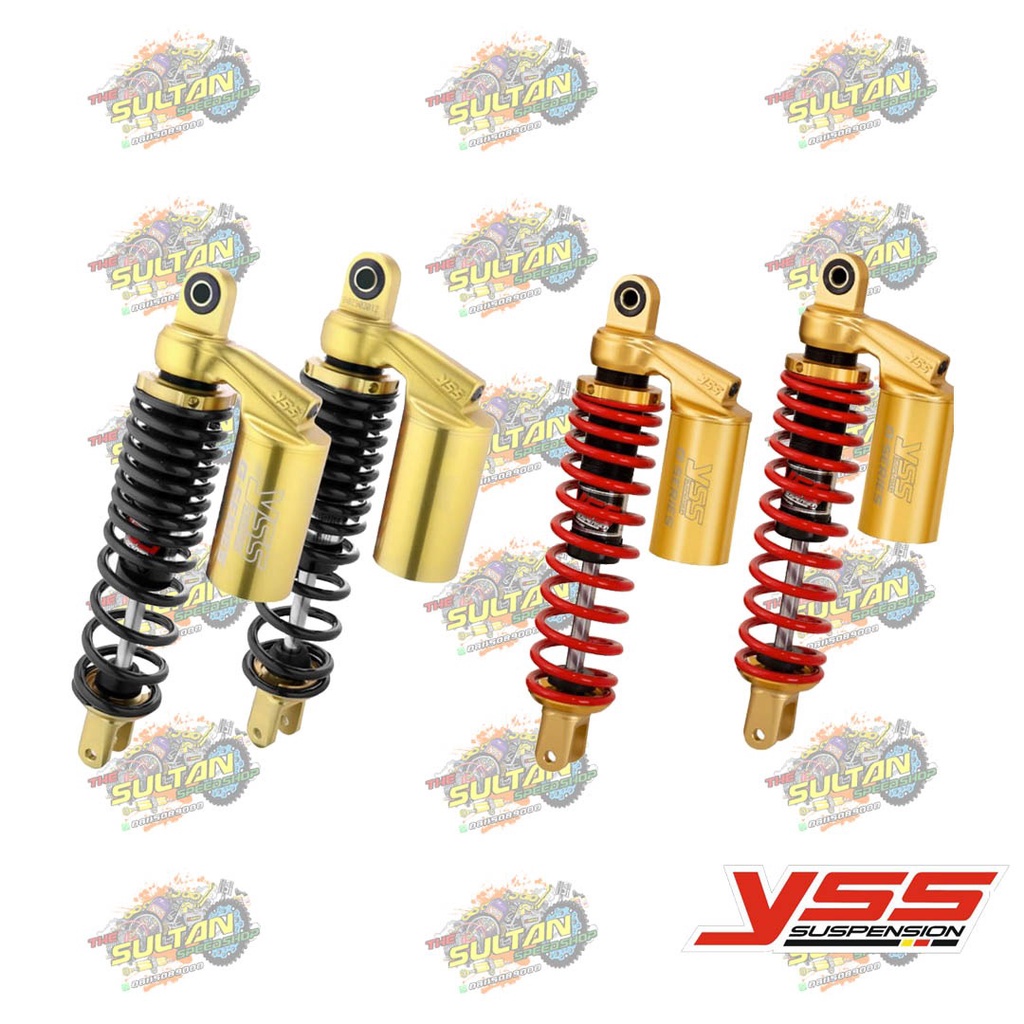 SHOCK SHOCKBREAKER BELAKANG TABUNG G-SERIES SMOOTH GOLD EDITION AEROX 155 YSS