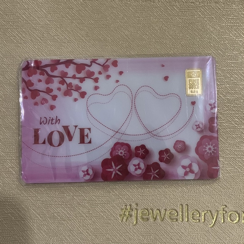 LM Emas Antam 0.5 gram Gift Series with love