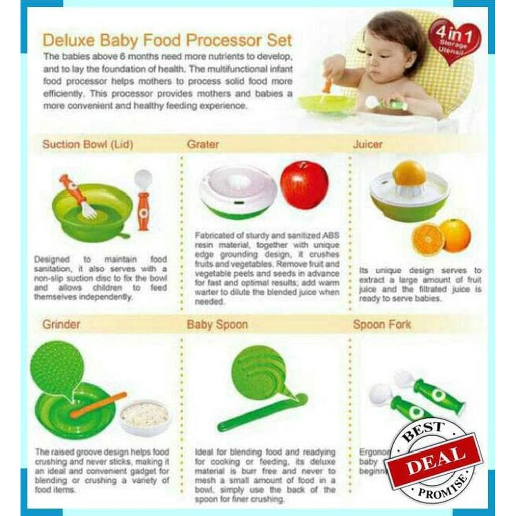 Simba Deluxe Baby Food Processor