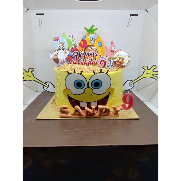 

kue ulang tahun spongebob#moneycakespongebobsemarang#moneycakesemarang