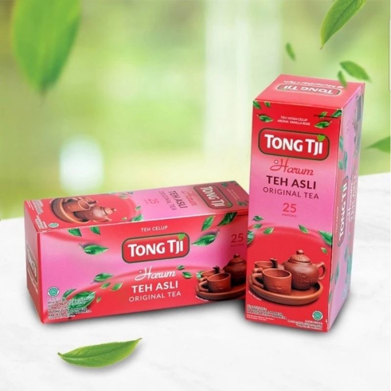 

Teh celup Tong Tji original tea extra harum 25's