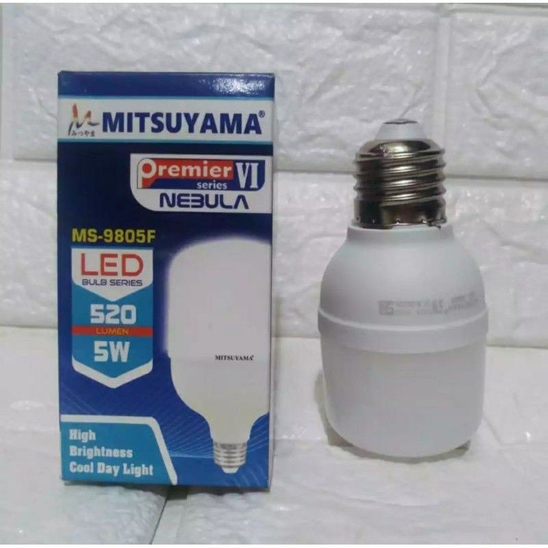 Lampu Bohlam LED 5W MS-9805F Premier Series Nebula MITSUYAMA