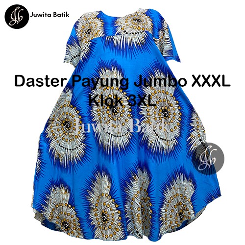 Juwita Batik - Daster Payung Jumbo LD 130 3XL Busui Daster Kekinian Super Jumbo Murah Terbaru