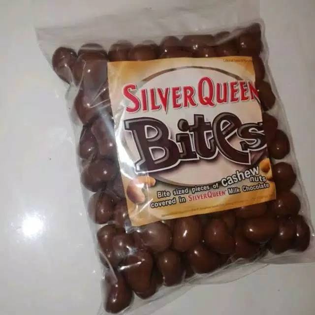 

SILVER QUEEN BITES COKLAT SILVERQUEEN MEDE/ ALMOND 250gr