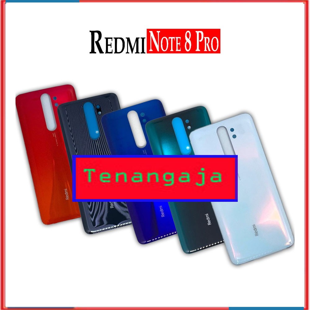 BACK CASING XIAOMI REDMI NOTE 8 PRO TUTUPAN BATERAI