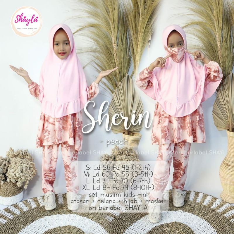 Baju Set Tidy Anak