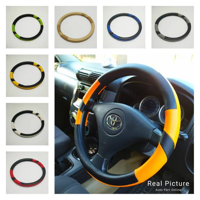 Sarung stir Mobil/Cover setir stir/Pelindung ster stering Mobil toyota agya calya fortuner innova ra