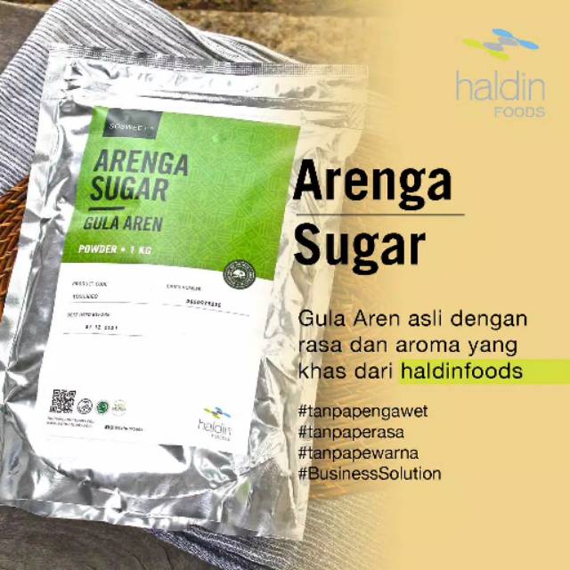 

ARENGA SUGAR GULA AREN HALDINFOODS