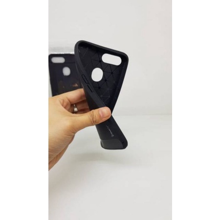 Softcase Sim Fit Carbon Oppo F9 A12 A5S - UA