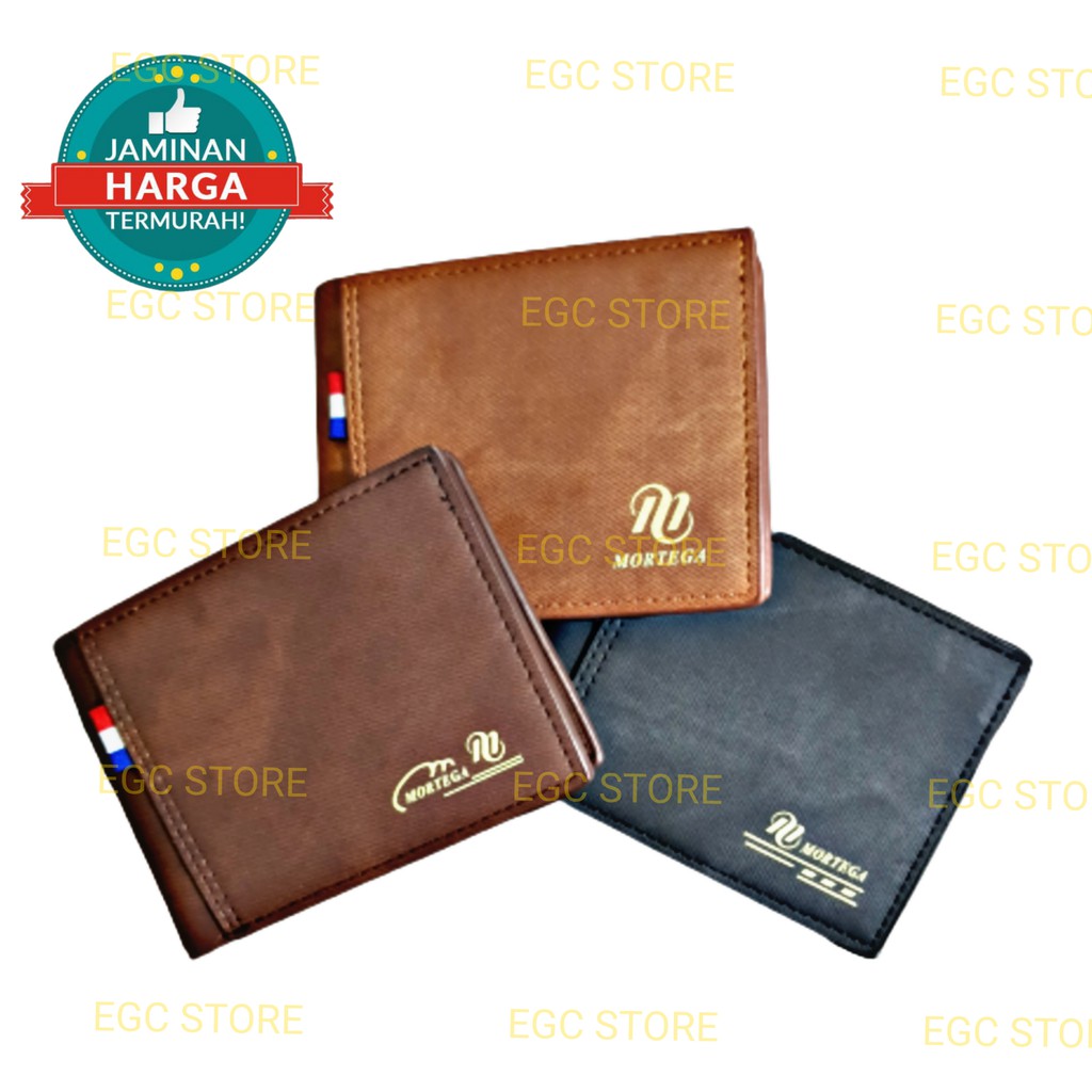 DOMPET MORTEGA PRIA KULIT ORIGINAL / MORTEGA ORIGINAL LEATHER MAN WALLET - M-9701