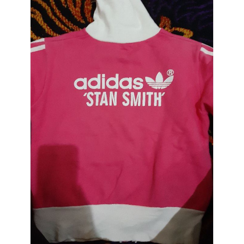 ADIDAS hoodie stan smith pink