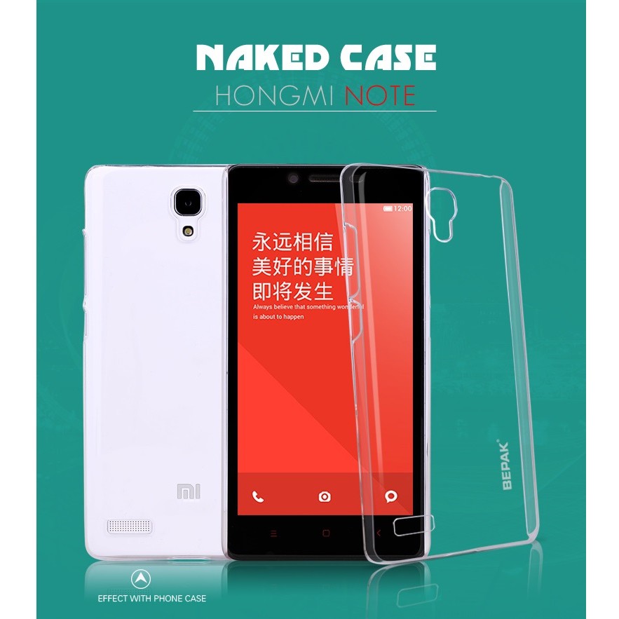 Bepak Naked Case Xiaomi Redmi Note 3G