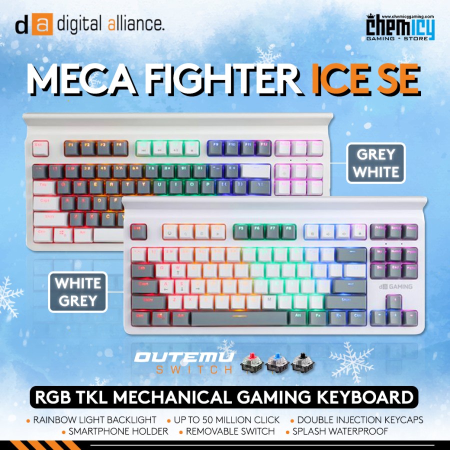 Digital Alliance Meca Fighter Ice SE TKL Mechanical Gaming Keyboard