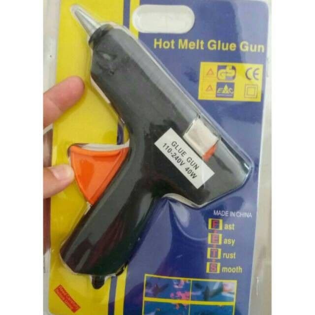 JT - Alat Lem Tembak Hot Melt Glue Gun 20watt / Alat Lem Bakar / Pistol Glue Gun 20 Watt 20w