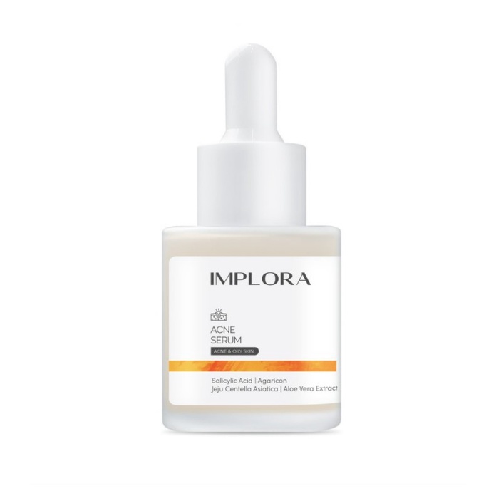 Implora Serum Wajah Acne / Luminous Brightening / Midnight / Peeling 20 ml-ACNE Orange