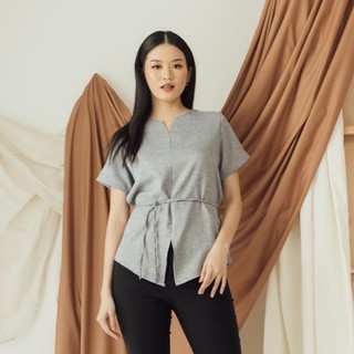 Kyra Top 1132E REAL PIC Pakaian Wanita Blouse Baju  Kantor  