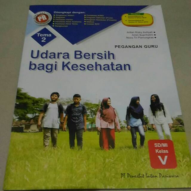 Buku PR PG kelas 5 Tema 2