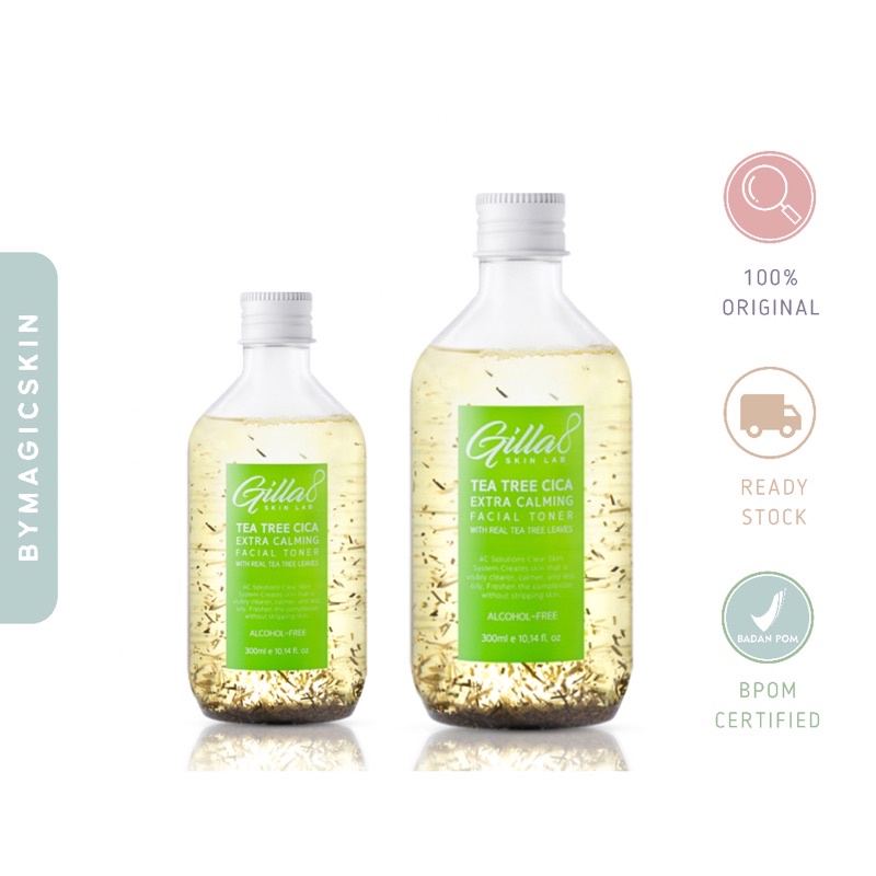 [BPOM] GILLA8 - TEA TREE CICA EXTRA CALMING FACIAL TONER