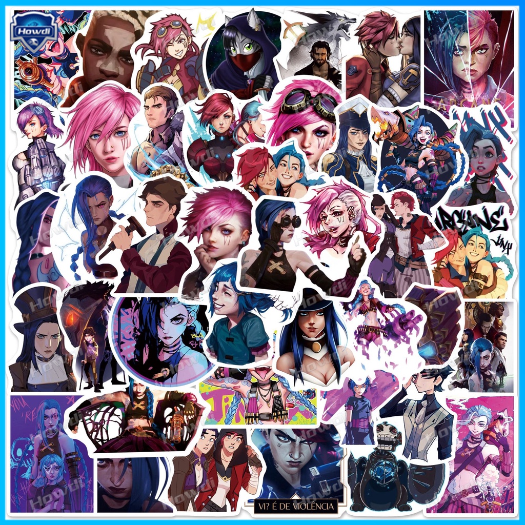 Stiker Motif Game League of Legends Tahan Air Untuk Helm Motormobil