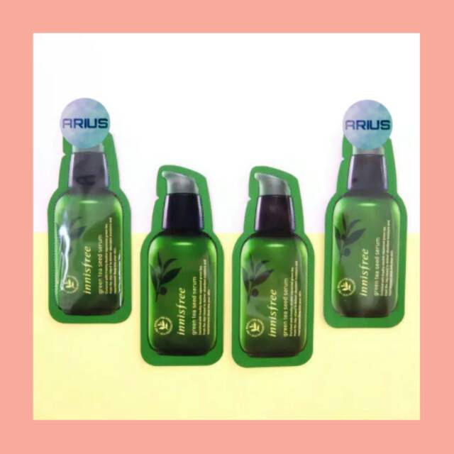 [SAMPLE] INNISFREE Green Tea Seed Serum Sample Sice Skincare Korea 100% Original Serum Korea
