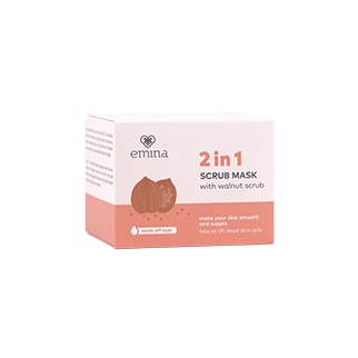 ✦SINAR✦ Emina 2 in 1 Scrub Mask