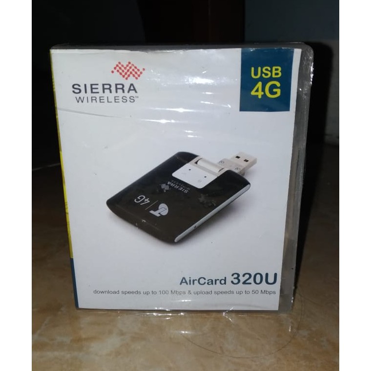 Modem Sierra 320U Aircard USB 4G LTE 100 Unlock Support Router 3G/4G