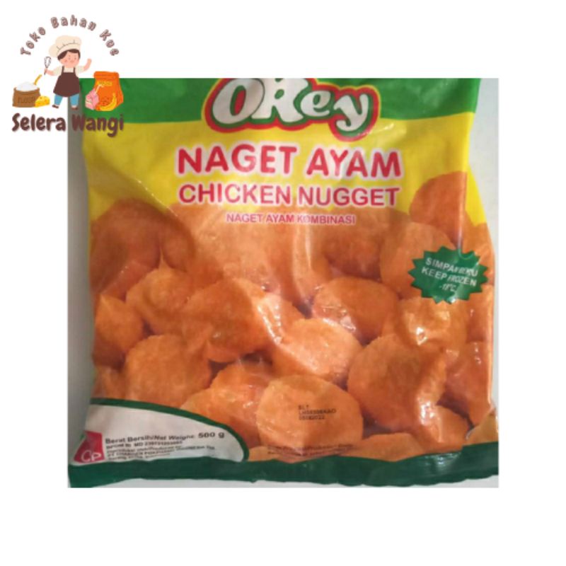 

FROZEN OKEY CHICKEN NUGGET (NAGET AYAM) 500 GR