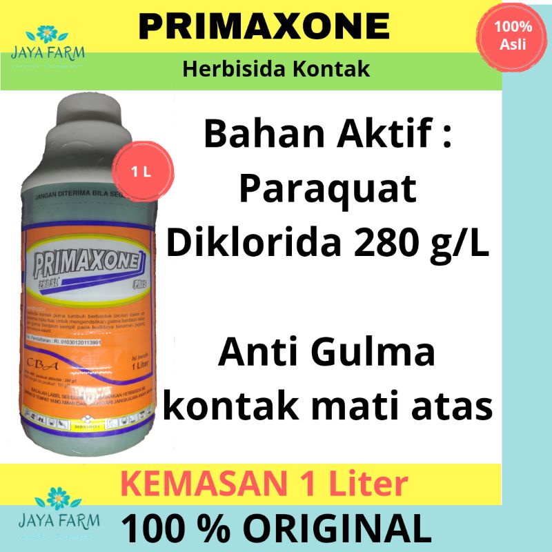 HERBISIDA PRIMAXONE 1LITER (ANTI GULMA MATI ATAS