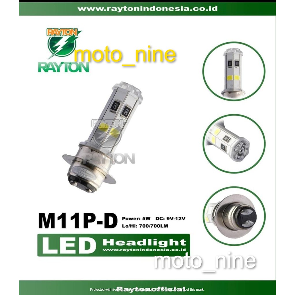 lampu led rtd lampu depan led motor led 4 sisi motor rx king mio soul mio j beat vario xeon vario 12