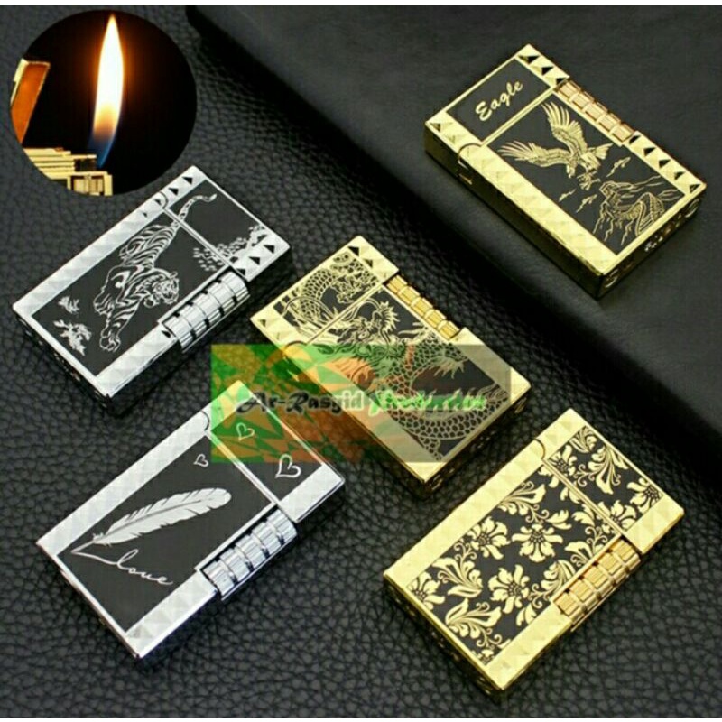 Cod Korek Api Dupont Motif Sablon Hewan Dikang Dk-851
